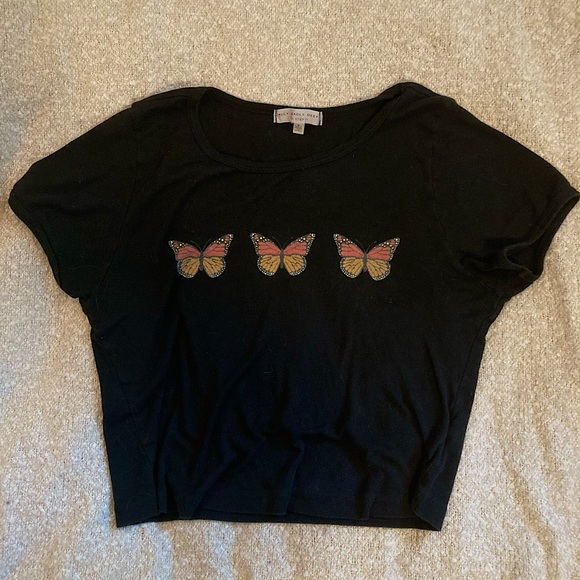 Urban Outfitters Tri Butterfly Tee - Picture 2 of 5